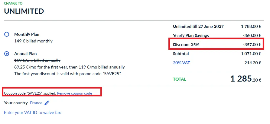 Ecwid 25% off working coupon